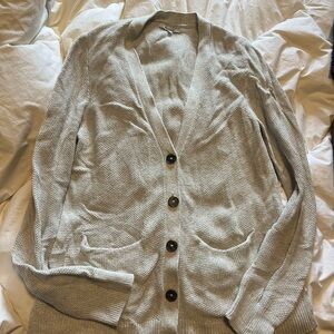 Madewell Light Gray Women's Cardigan Sweater